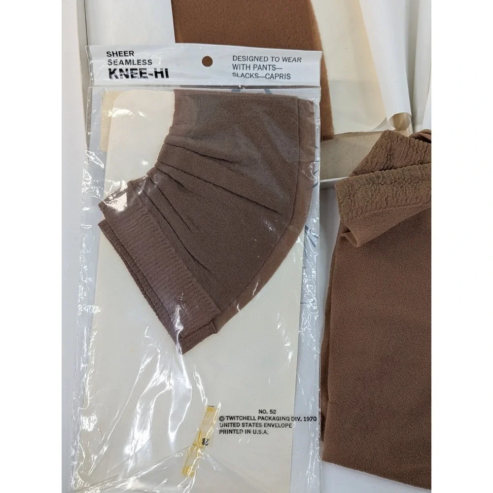 NEW VTG LOT 4💋CANTRECE Celeste DuPont Nylon Hosiery Stockings Pantyhose Twitche
